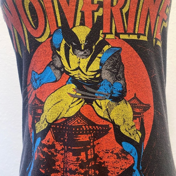 Marvel Tops - WOLVERINE Tank Top Size Medium